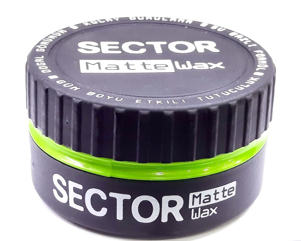 Sector Süper Wax Fix Mania Matte Look Yeşil Clay 150 Ml