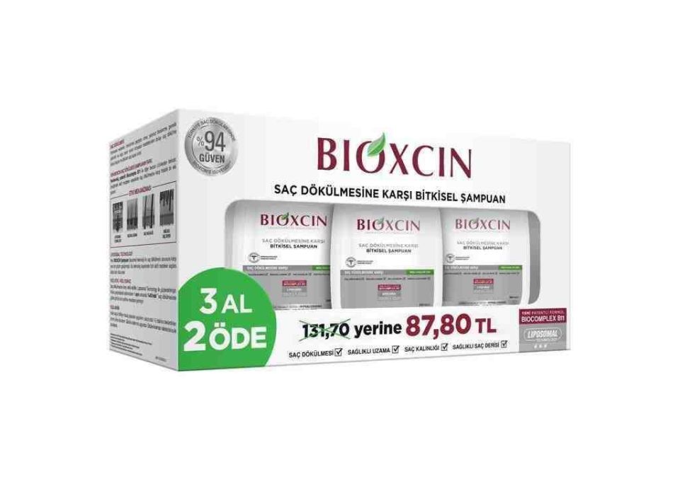 Bioxcin Genesis Klasik Şampuan 300 ml 3 Al 2 Öde Yağlı Saçlar