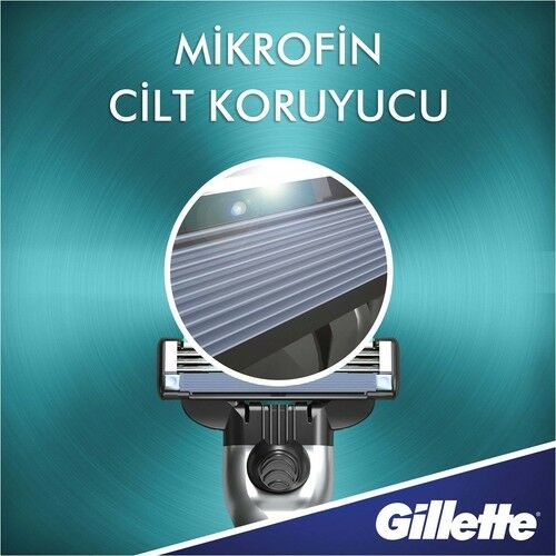 Gillette Mach3 Tıraş Makinesi + 2 Yedek Tıraş Bıçağı