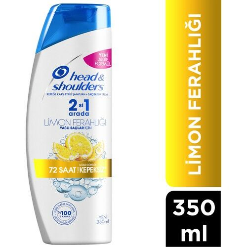 Head Shoulders 2 IN 1 Şampuan 350 ml Limon Ferahlığı