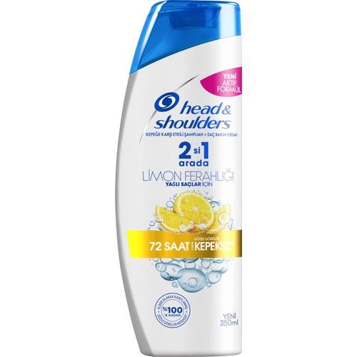 Head Shoulders 2 IN 1 Şampuan 350 ml Limon Ferahlığı