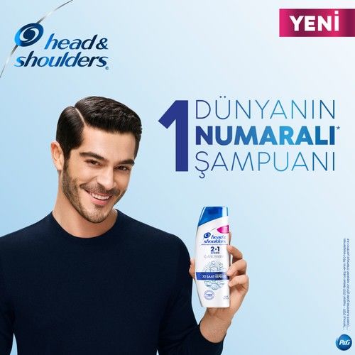 Head Shoulders 2 IN 1 Şampuan 350 ml Limon Ferahlığı