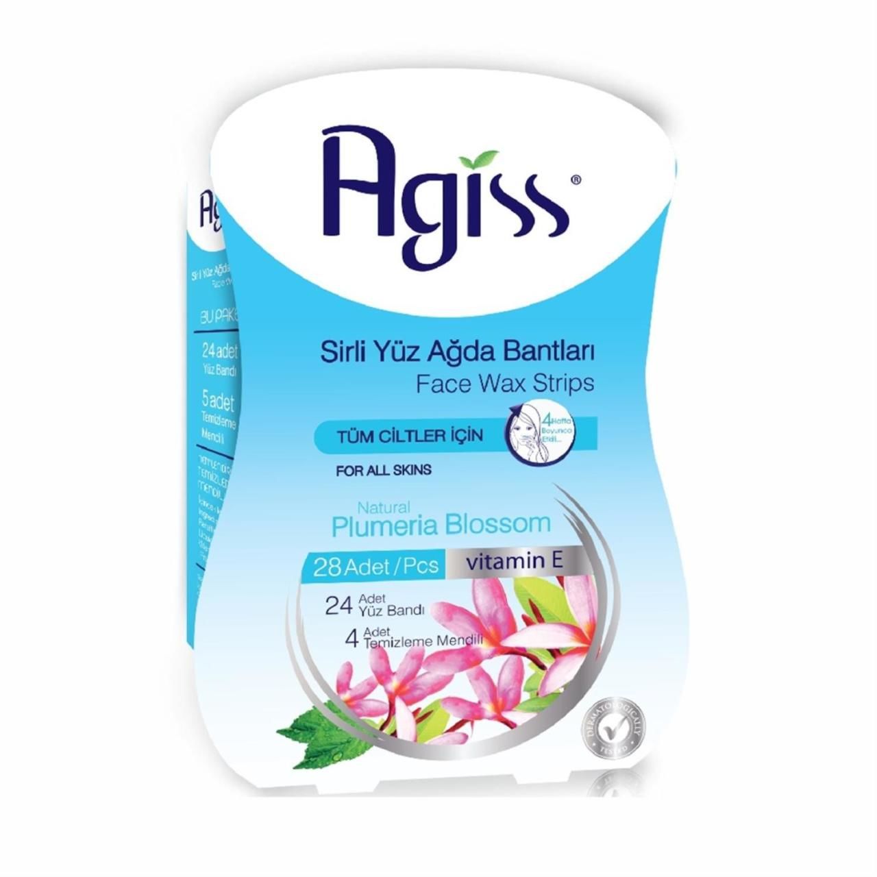 Agiss Sir Yüz Ağda Bandı Tüm Cilt 28 Adet