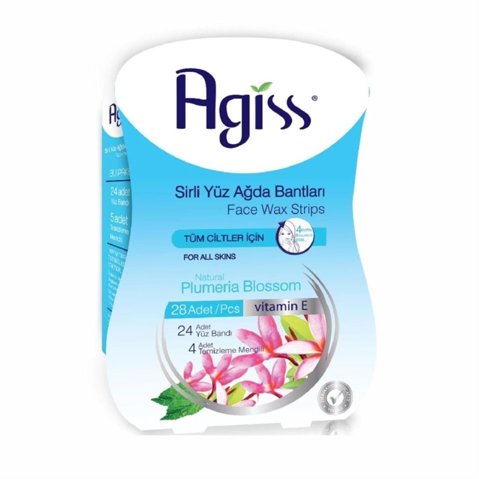 Agiss Sir Yüz Ağda Bandı Tüm Cilt 28 Adet