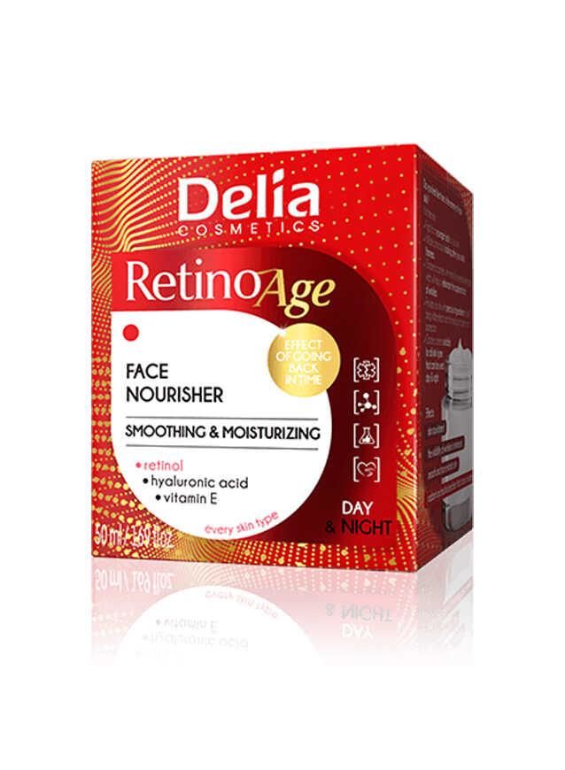 Delia Retinol Içerikli Nemlendirici ve Yenileyici Gündüz - Gece Yüz Kremi 50 Ml
