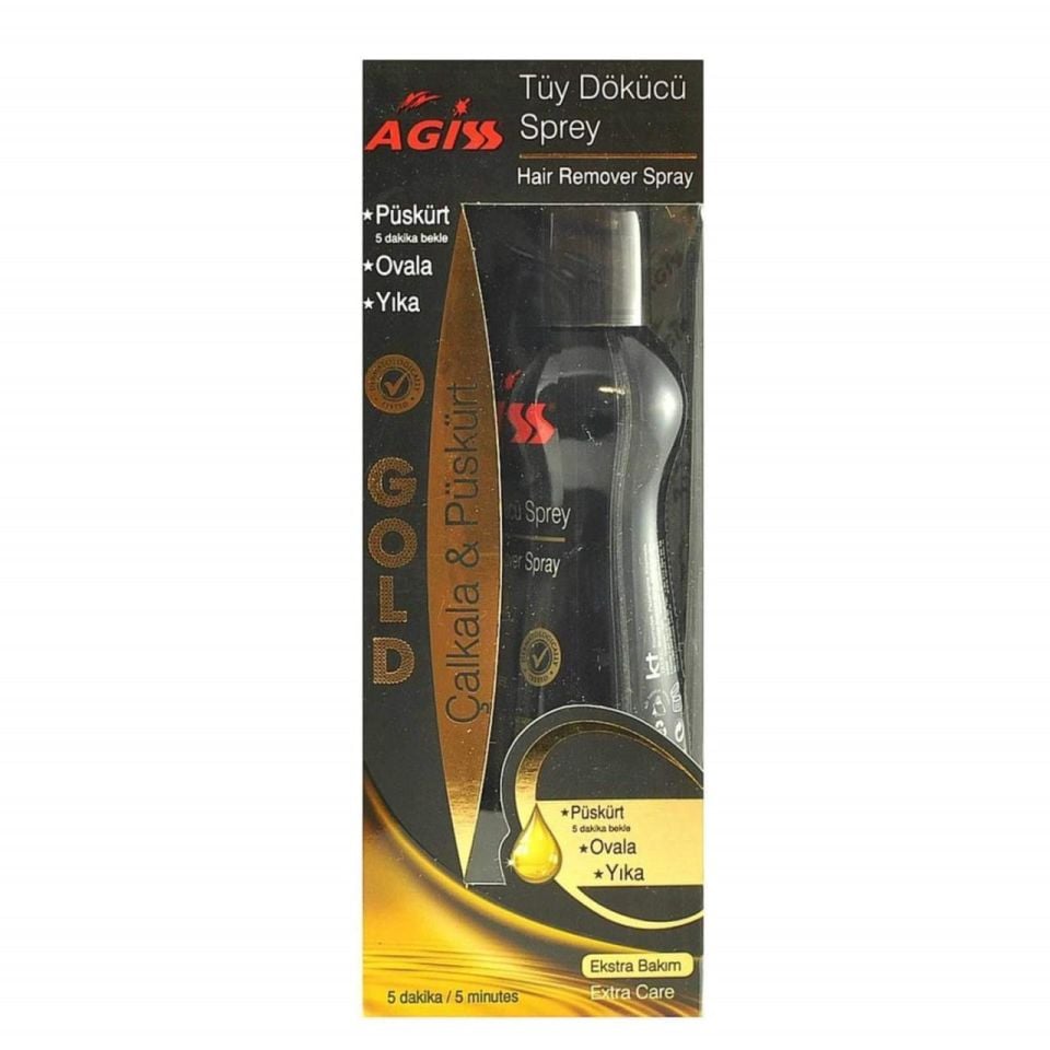 Agiss Gold Tüy Dökücü Sprey 175 ml