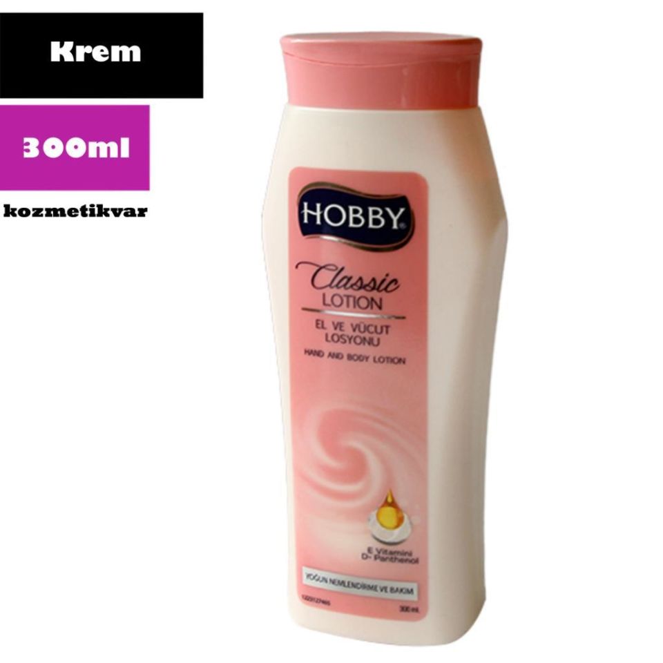 Hobby El Ve Vücut Losyonu Klasik 300ml Classic