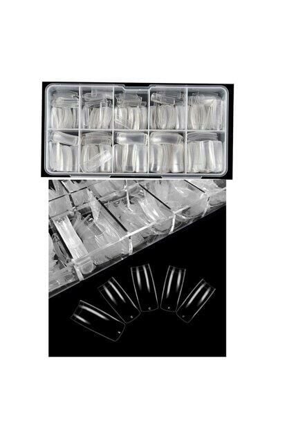 BonHair 100 lü Takma Tırnak Şeffaf