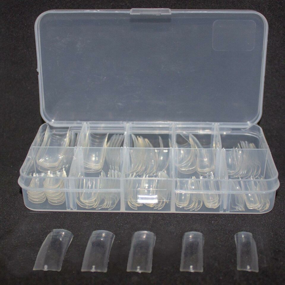 BonHair 100 lü Takma Tırnak Şeffaf