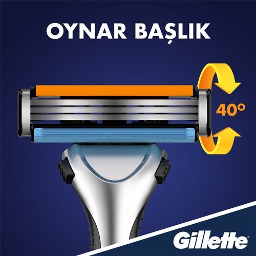 Gillette Sensor3 Tıraş Makinesi + 6 Yedek Tıraş Bıçağı
