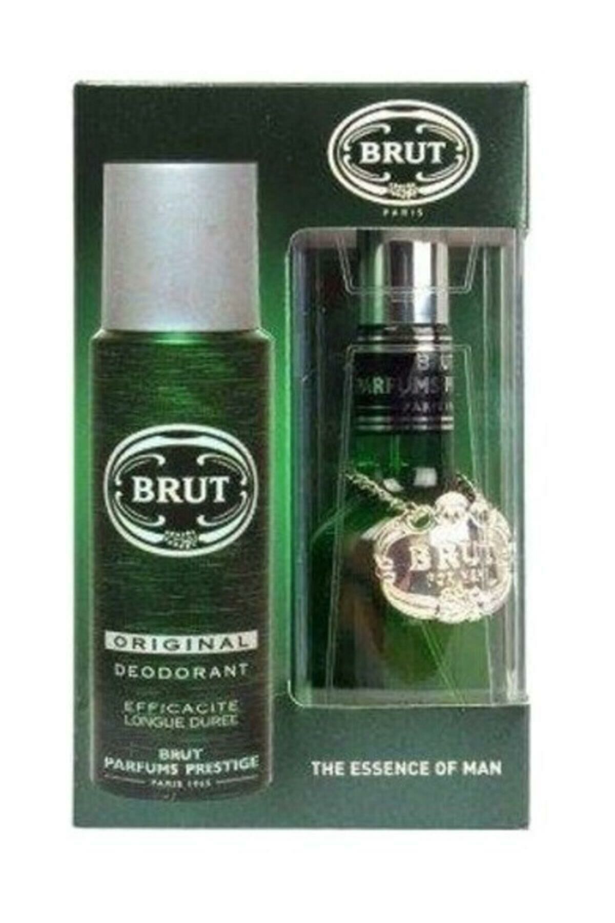 Brut Madalyon Plexi EDT 100 ml + 200 Ml Deodorant