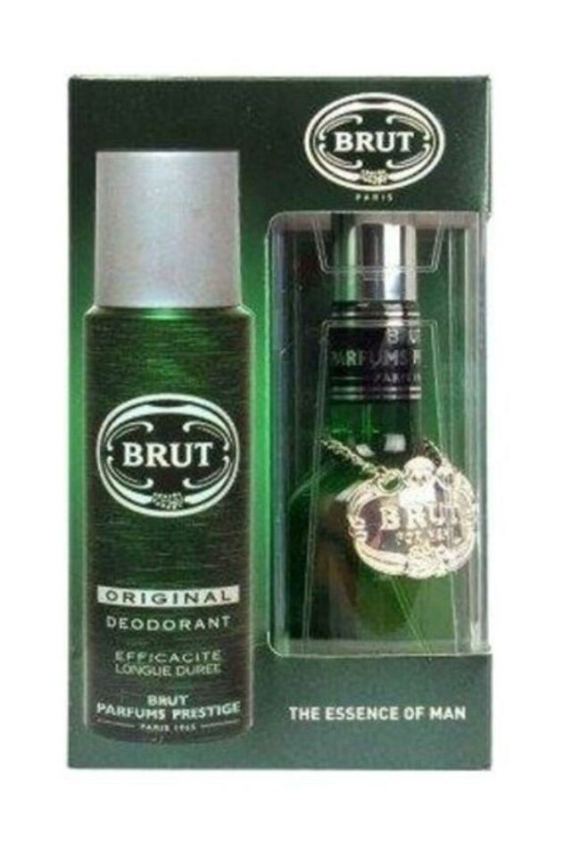 Brut Madalyon Plexi EDT 100 ml + 200 Ml Deodorant