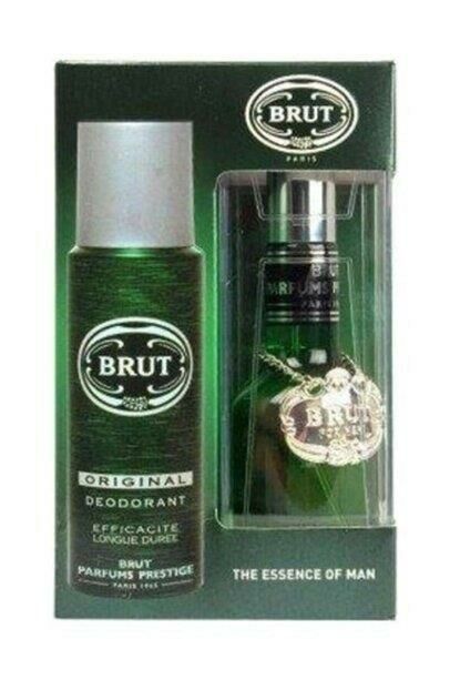 Brut Madalyon Plexi EDT 100 ml + 200 Ml Deodorant