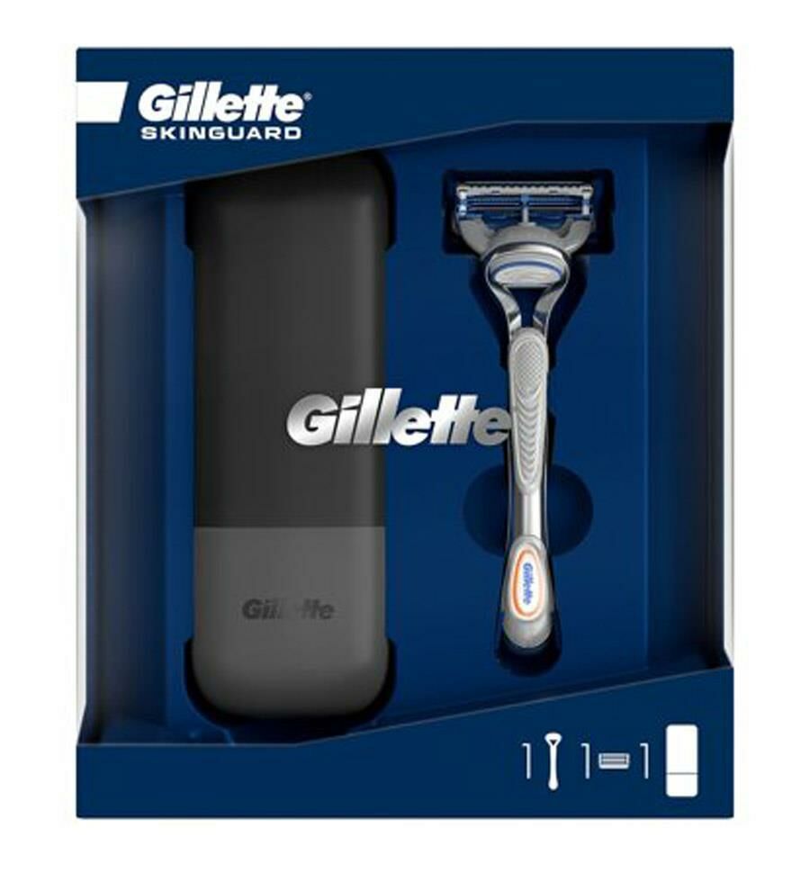Gillette Skinguard Makine + Seyahat Kutusu Özel Üretim