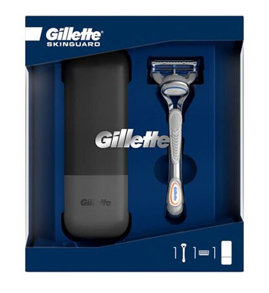 Gillette Skinguard Makine + Seyahat Kutusu Özel Üretim