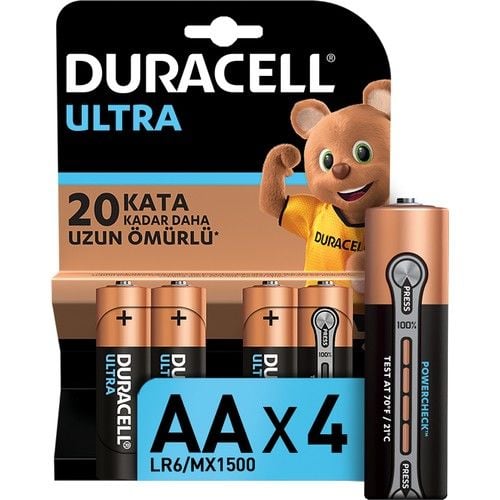 Duracell Turbo Max Alkalin Aa Kalem Pil 4'lü Paket