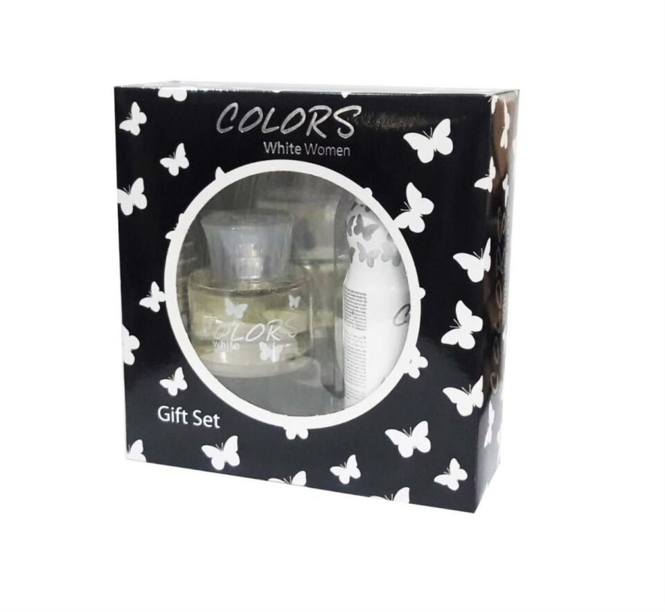 Rebul Colors White 75 ml Kadın Parfüm + 150 Deodorant