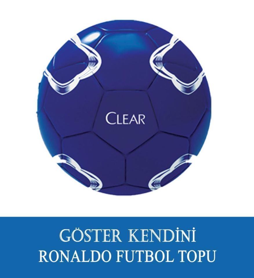 Clear Men Futbol Topu Champion Ronaldo Göster Kendini