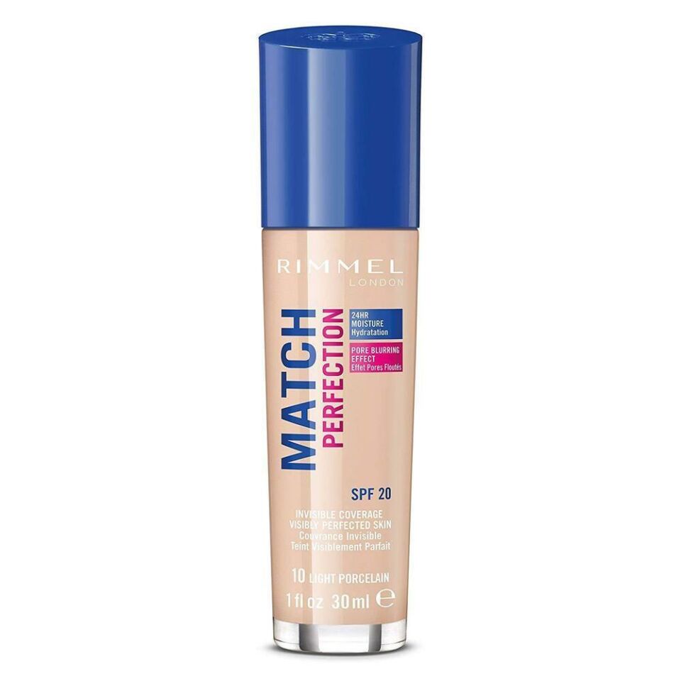 Rimmel Fondöten Match Perfection 010 Light Porcelain