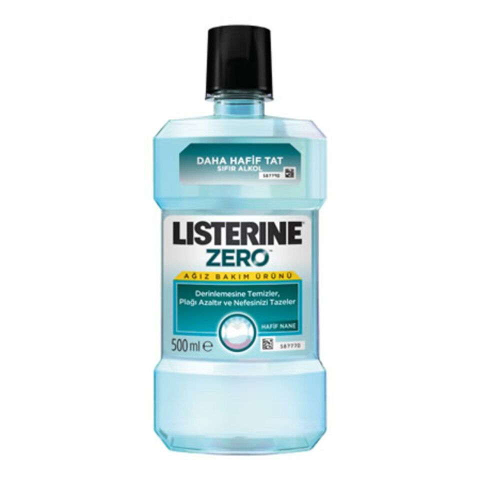 Listerine Zero 500 Ml Ağız Çalkalama Suyu Gargara