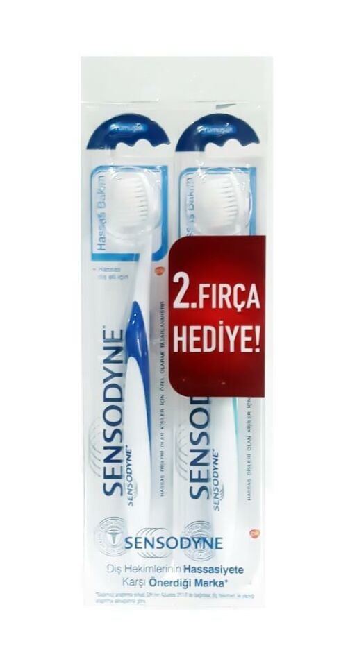 2 x Sensodyne Hassas Bakım Yumuşak Diş Fırçası Gentle