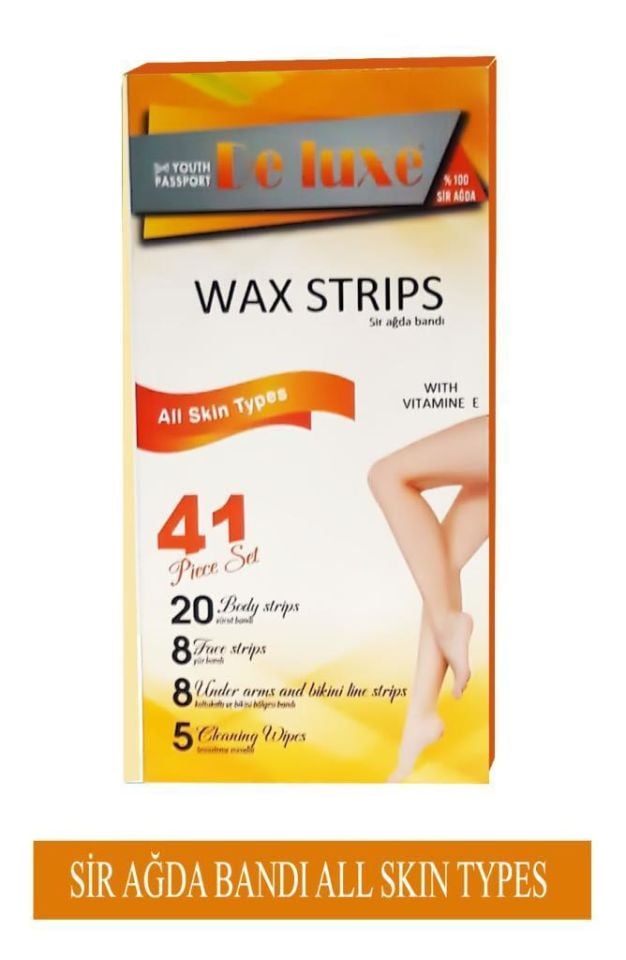Youth Passport Deluxe Vücut Sir Ağda Bandı 41 li All Skin Types