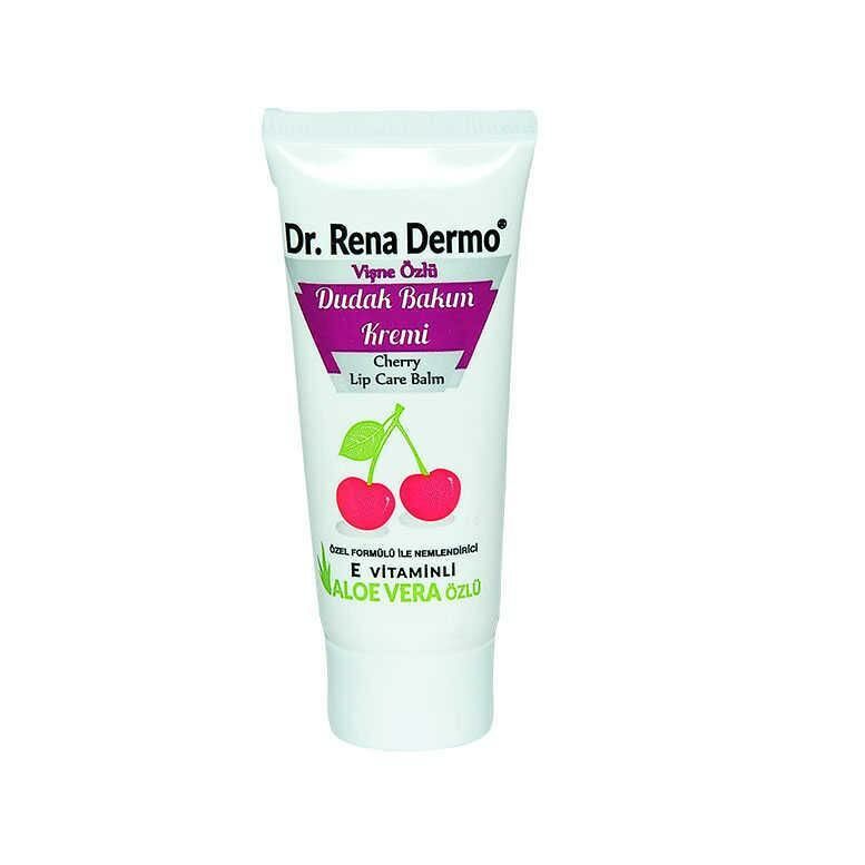 Dr.Rena Dermo Dudak Kremi Vişne Özlü 20 ml E Vitminli Aloe Veralı