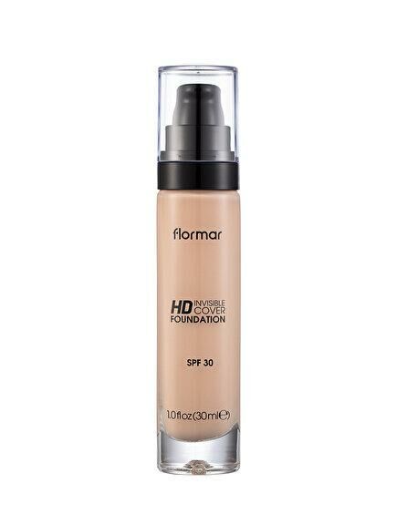 Flormar Fondöten Invisible Cover HD Foundation 20 Porcelain