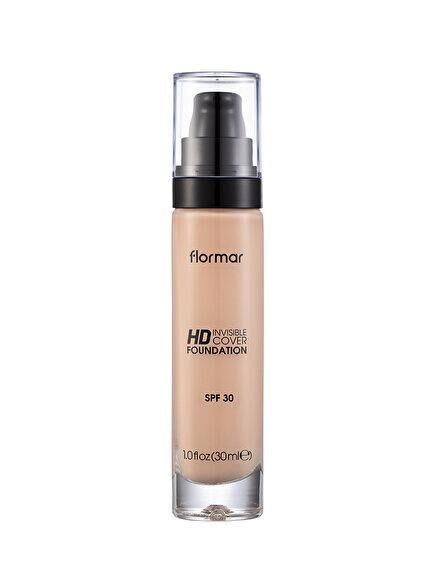 Flormar Fondöten Invisible Cover HD Foundation 20 Porcelain