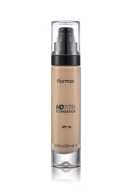 Flormar Fondöten Invisible Cover HD Foundation 40 Light Ivory