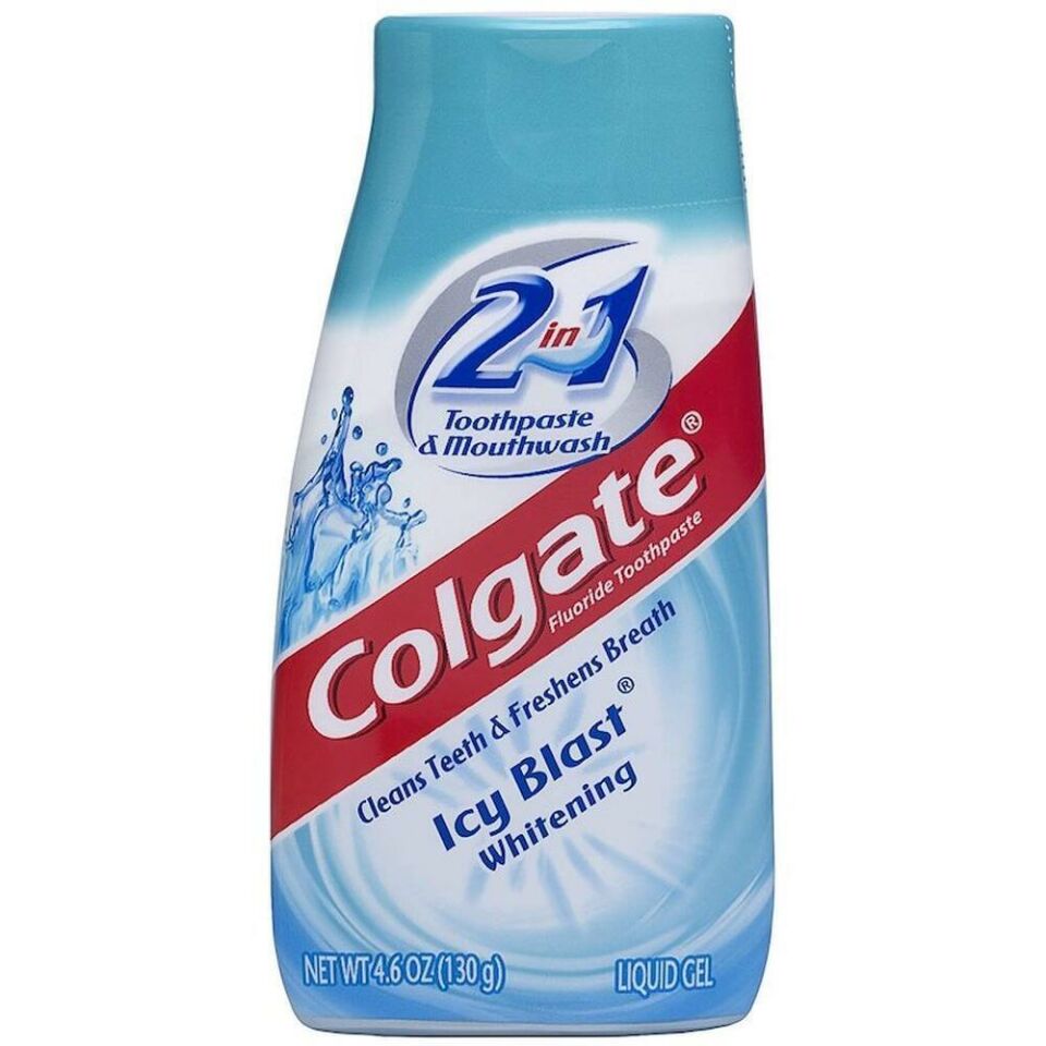 Colgate 2 in 1 Icy Blast Beyazlatıcı Jel Diş Macunu 130 G