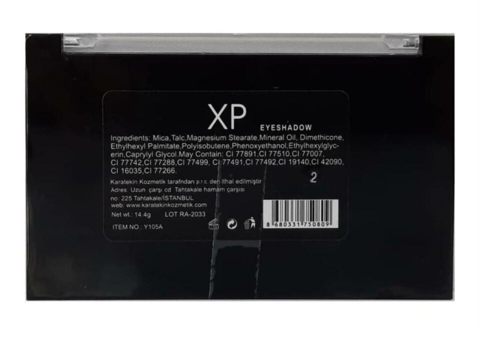 Xp  8 li Far Paleti Goldens 2 Mor Tonlar