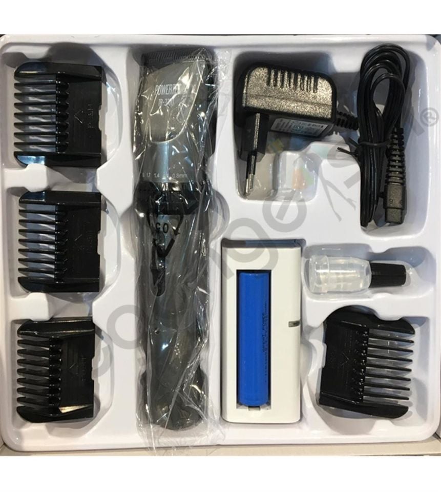 Powertec TR 3700 Şarjlı Saç Kesme ve Ense Makinesi Büyük