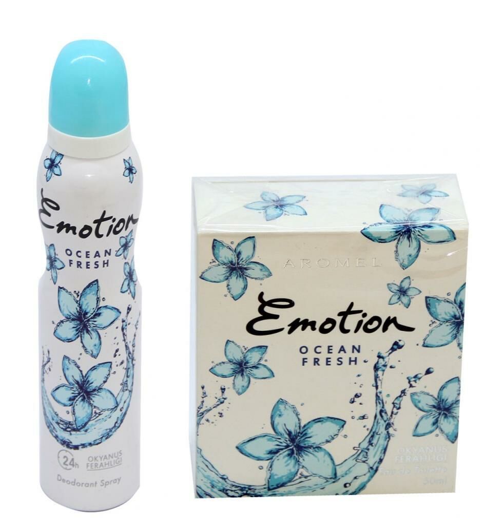 Emotion Ocean Fresh Edt Kadın 50 ml + Deo 150 ml