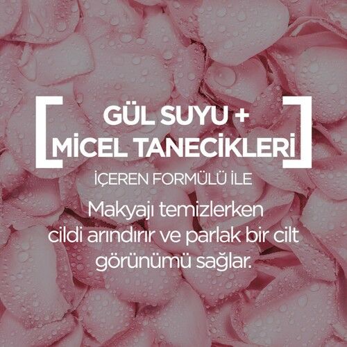 Garnier Micellar Gül Suyu Kusursuz Makyaj Temizleme & Işıltı 400 Ml