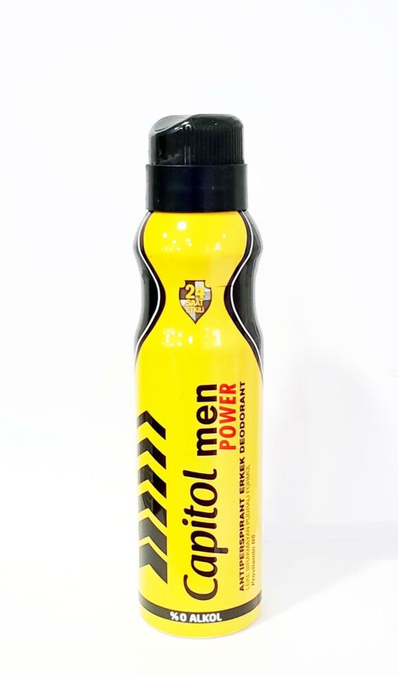 Capitol Power 150 Ml Erkek Deodorant Sarı