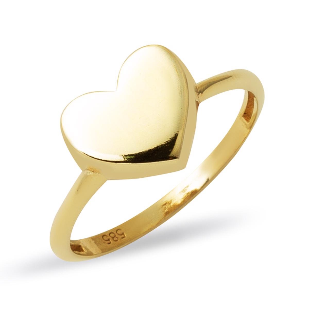 Kalpli Altın Serçe Parmak Yüzüğü