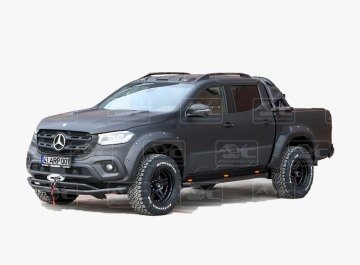 Mercedes X-Class Işıklı Yan Basamak