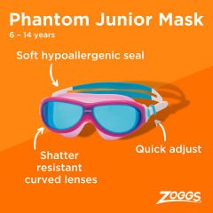 Zoggs Phantom Junior Mask Çocuk Yüzücü Gözlük