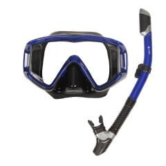 Subzero Code Maske Şnorkel Set - Mavi/Siyah