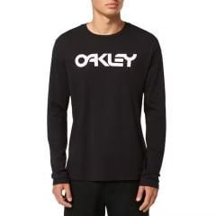 Oakley Mark Iı L/S Tee 2.0 Black/White L Erkek Outdoor T-Shirt