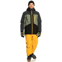 Quiksilver Dawson Jk Erkek Gri Kayak Montu