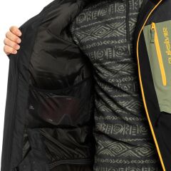 Quiksilver Dawson Jk Erkek Gri Kayak Montu