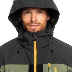 Quiksilver Dawson Jk Erkek Gri Kayak Montu