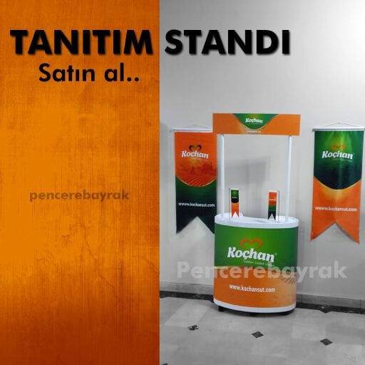 Tanıtım Standı Oval ( Fasulye Stand )