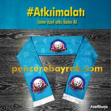 Olçok İHL Okul Atkısı Çalışması & Kişiye Özel Polar Atkı İmalatı Örnek