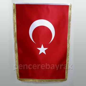 Makam ☪ Türk Bayrağı – 100x150 cm - ORTA KALİTE