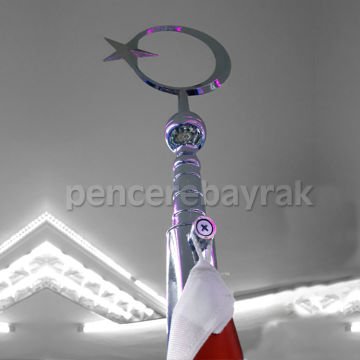 Makam ☪ Türk Bayrağı – 100x150 cm - ORTA KALİTE