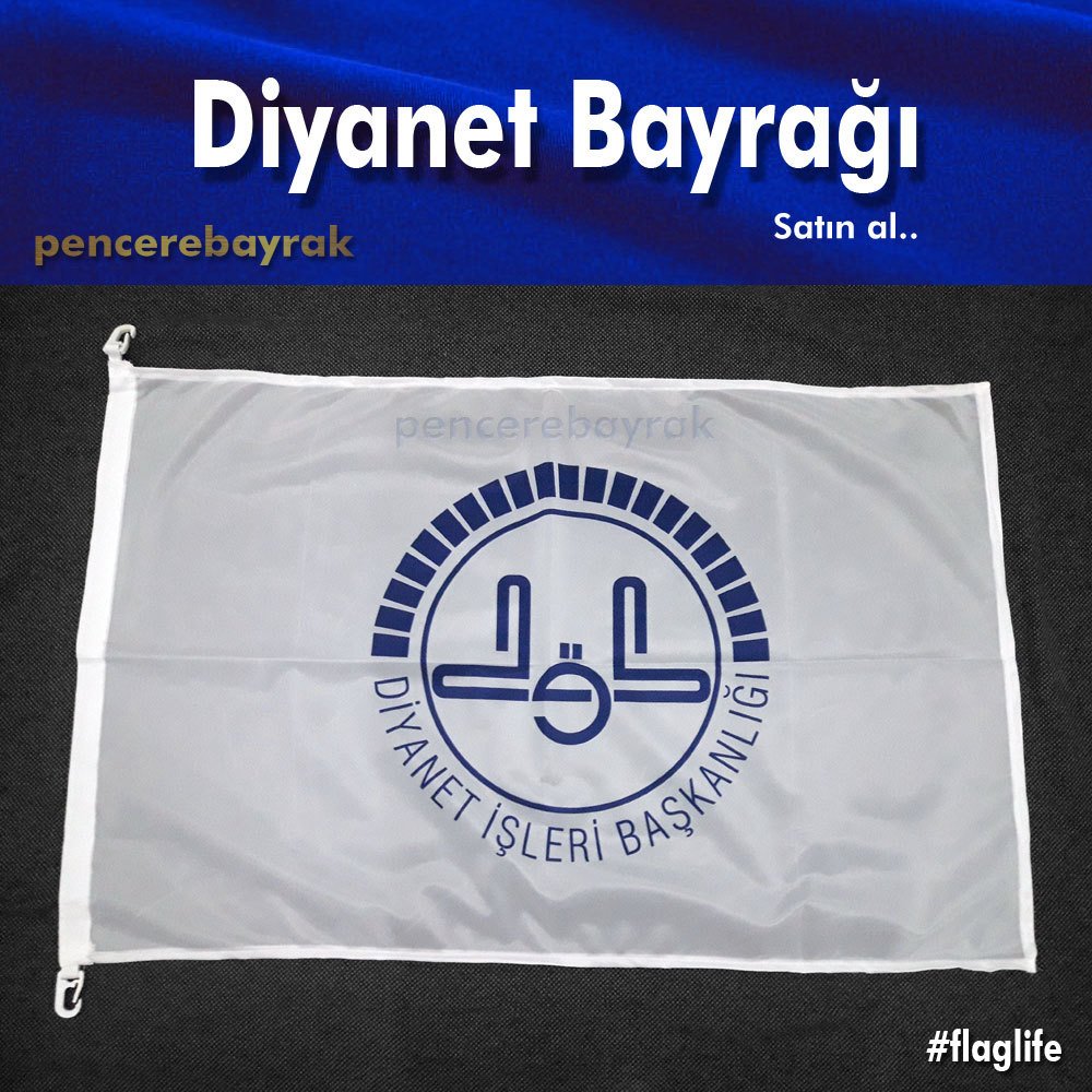 Diyanet İşleri Başkanlığı Flama 70x105 cm