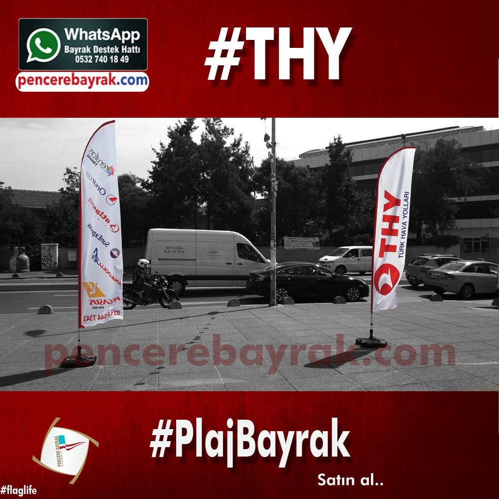 THY Logolu Yelken Bayrak İmalatı: Markanız İçin Uçan Bir Reklam!